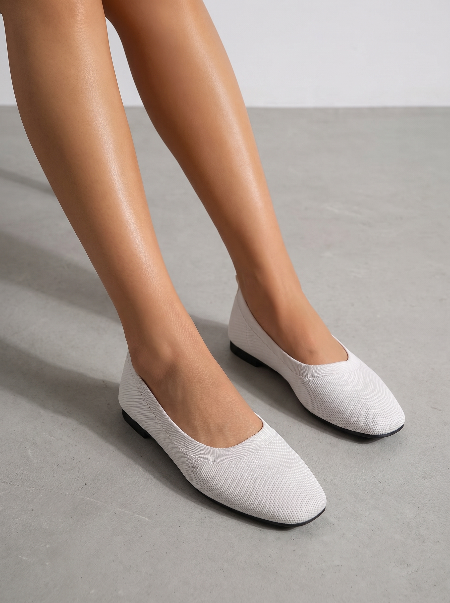 Lita Ballerinas in Strickoptik