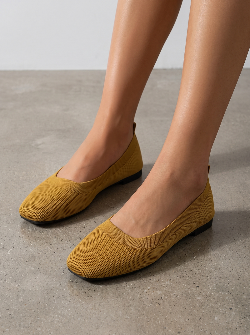 Lita Ballerinas in Strickoptik
