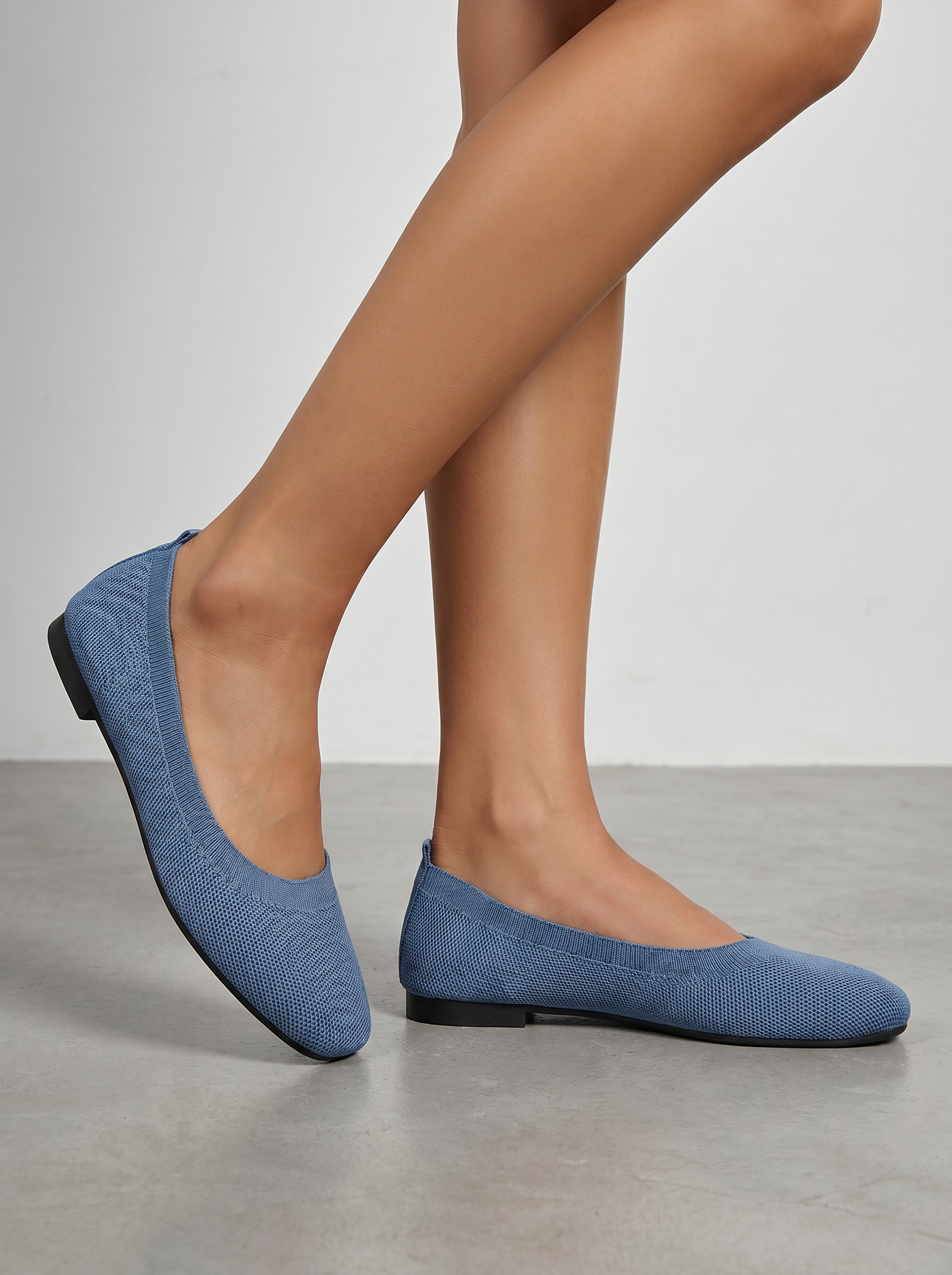Lita Ballerinas in Strickoptik