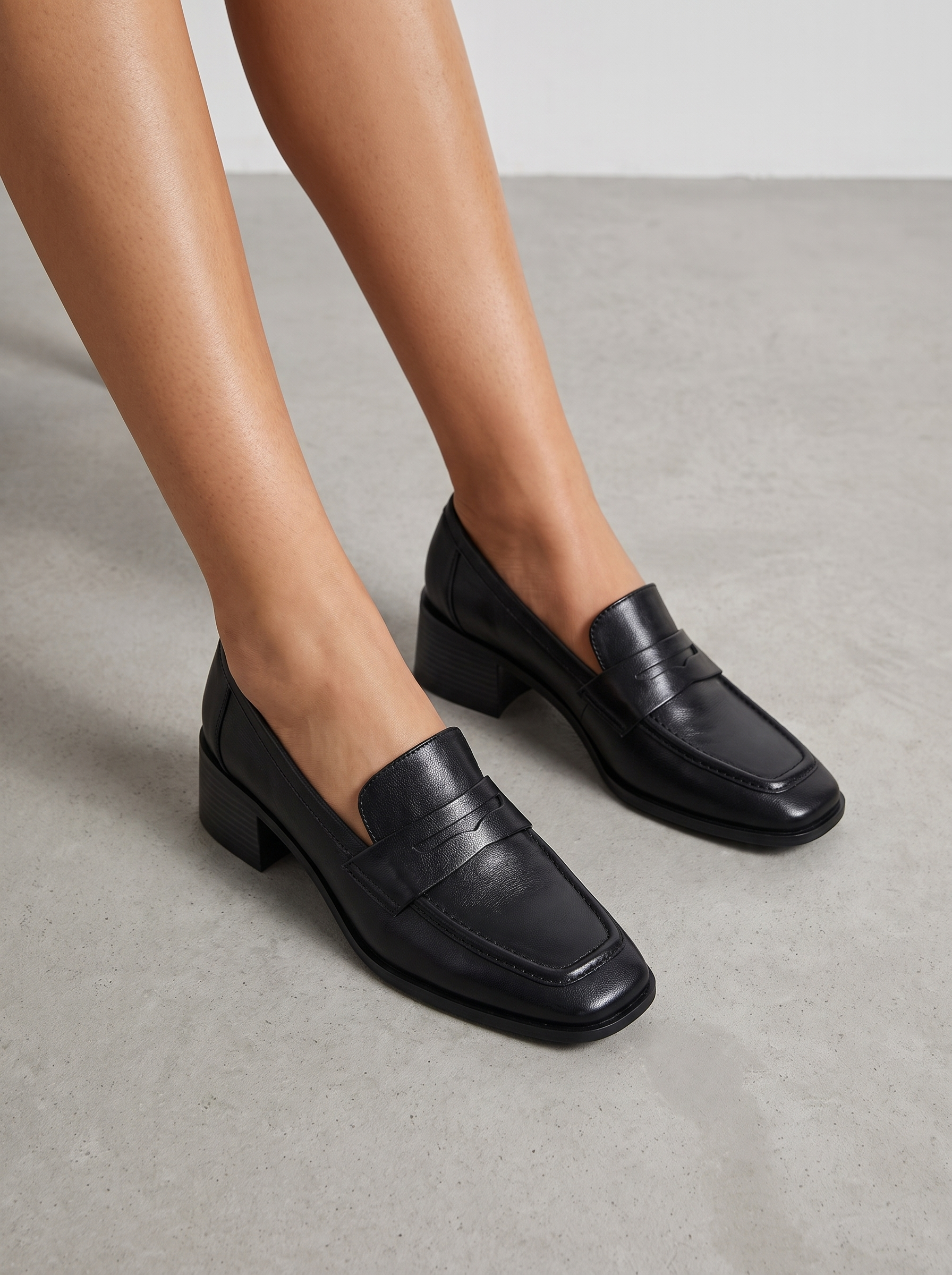 Lissa Loafer mit Blockabsatz