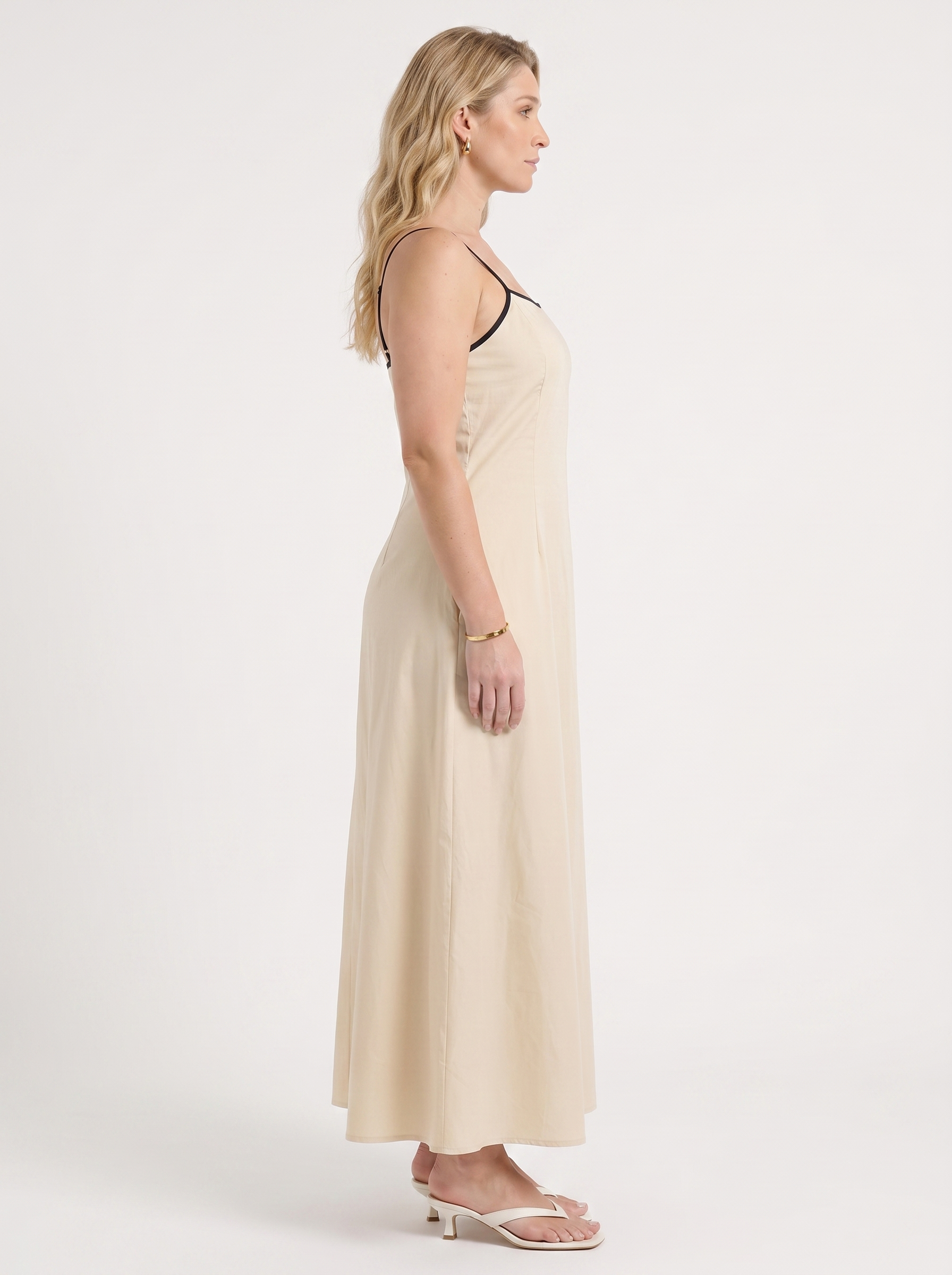 Malia Maxikleid mit Spaghettiträgern