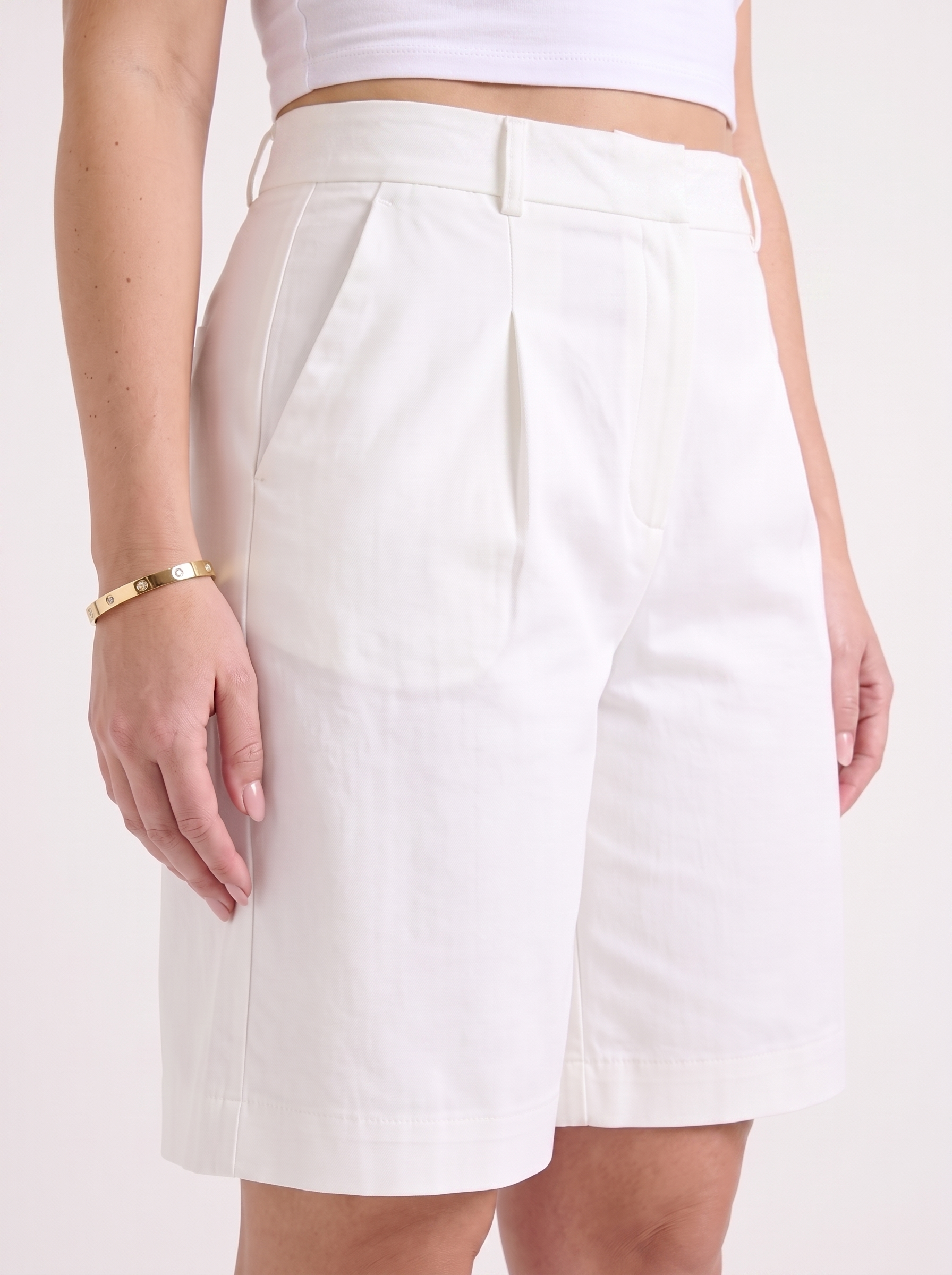 Anais Bermudashorts mit Bundfalten