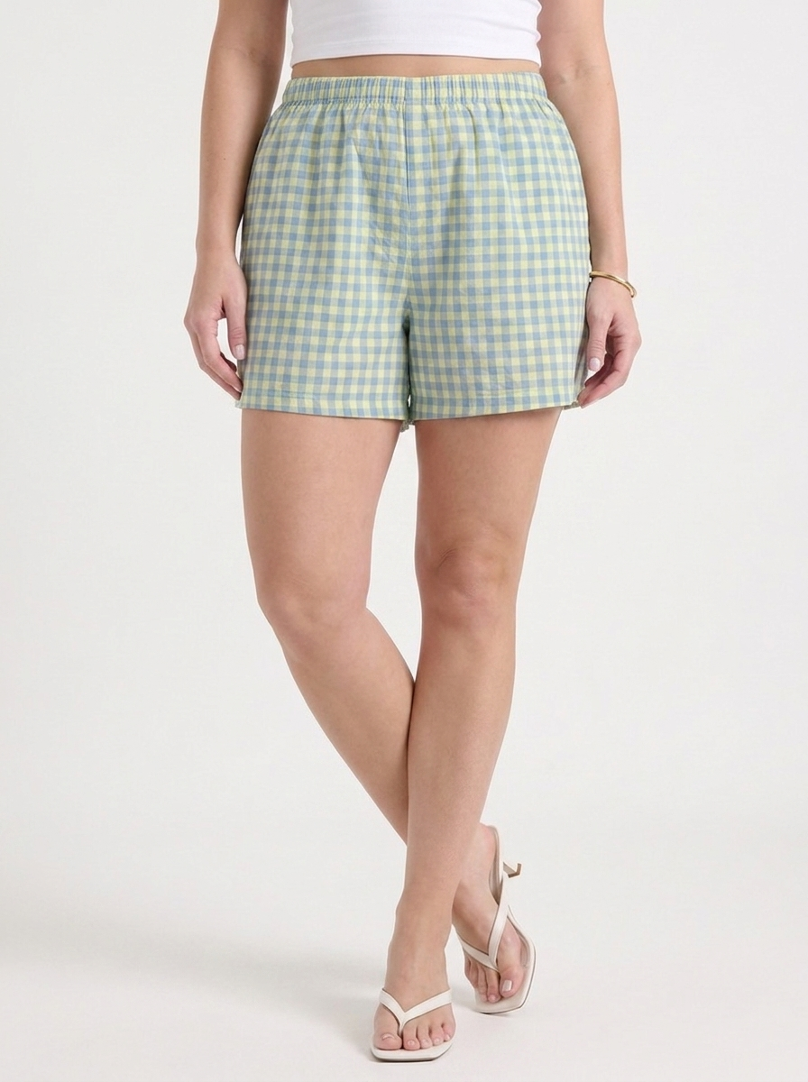 Harper Shorts im Vichy-Karo