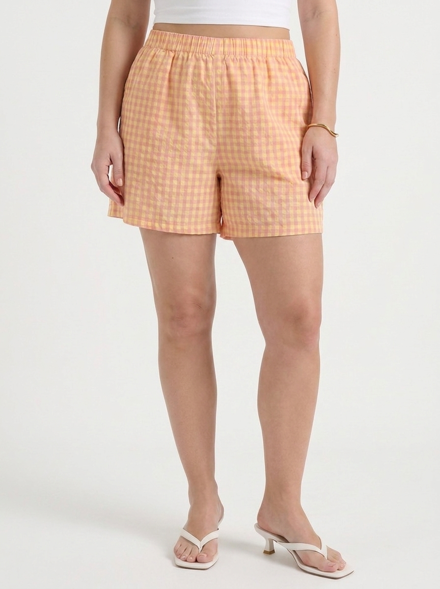 Harper Shorts im Vichy-Karo