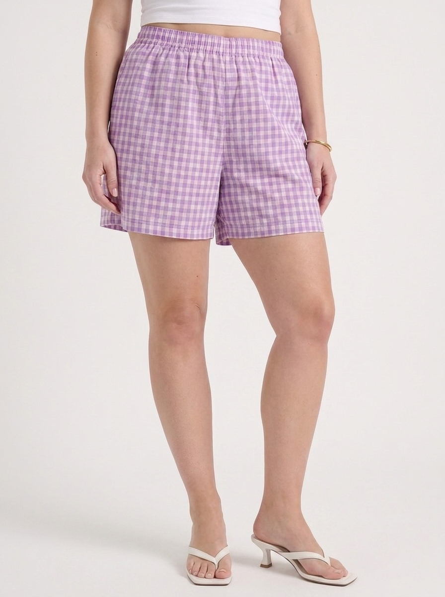 Harper Shorts im Vichy-Karo