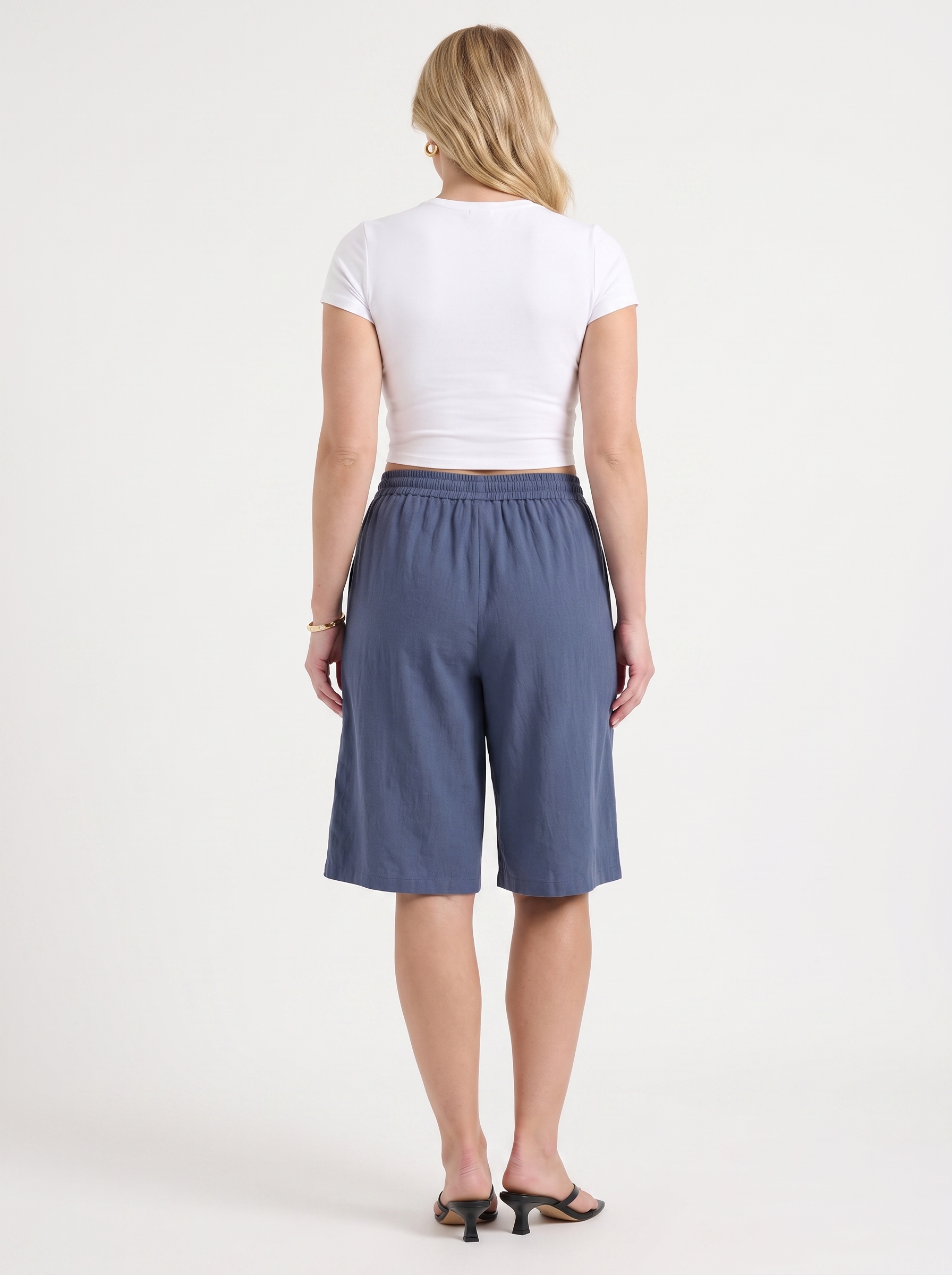 Thessa Bermudashorts mit elastischem Bund