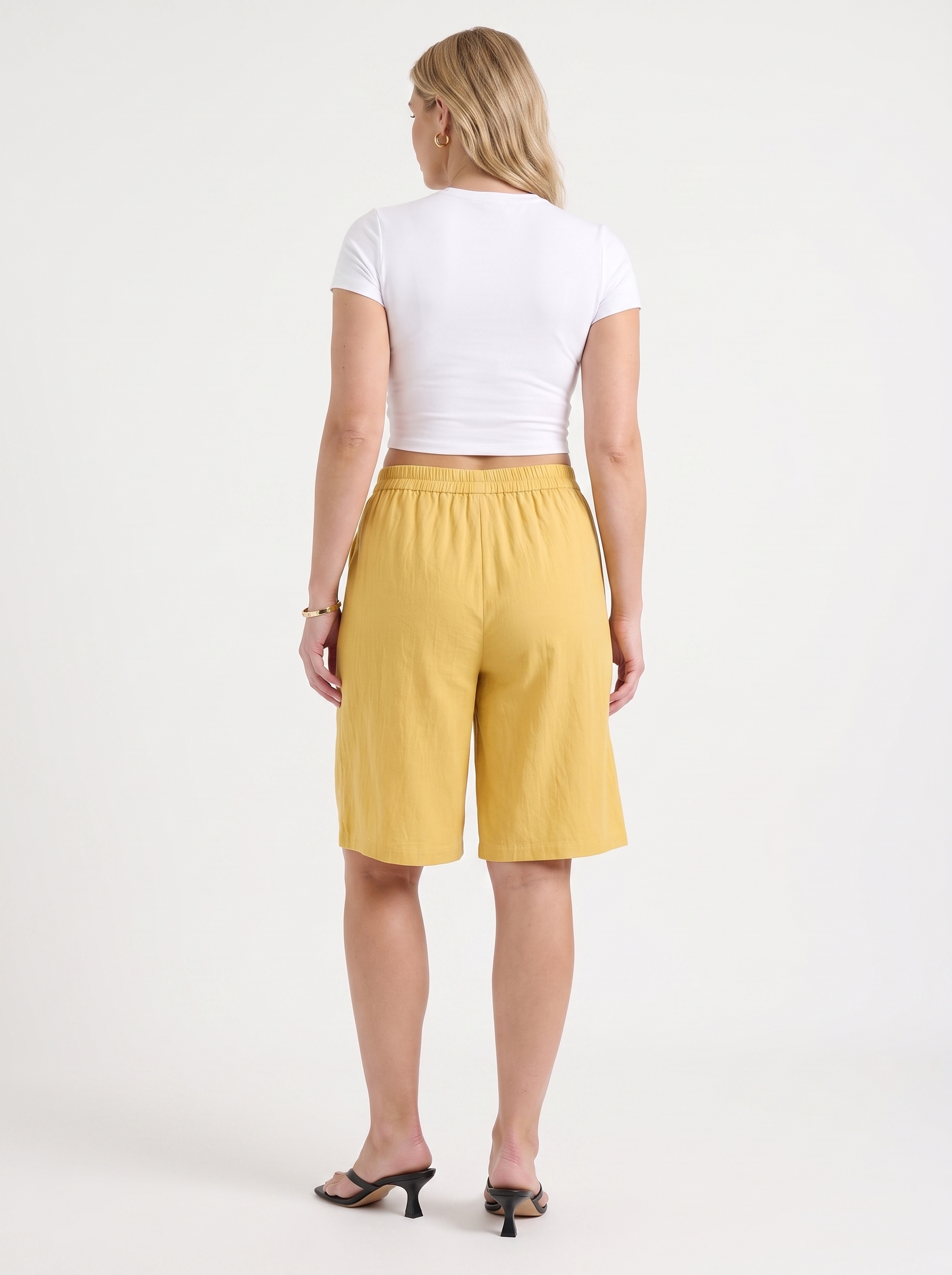 Thessa Bermudashorts mit elastischem Bund