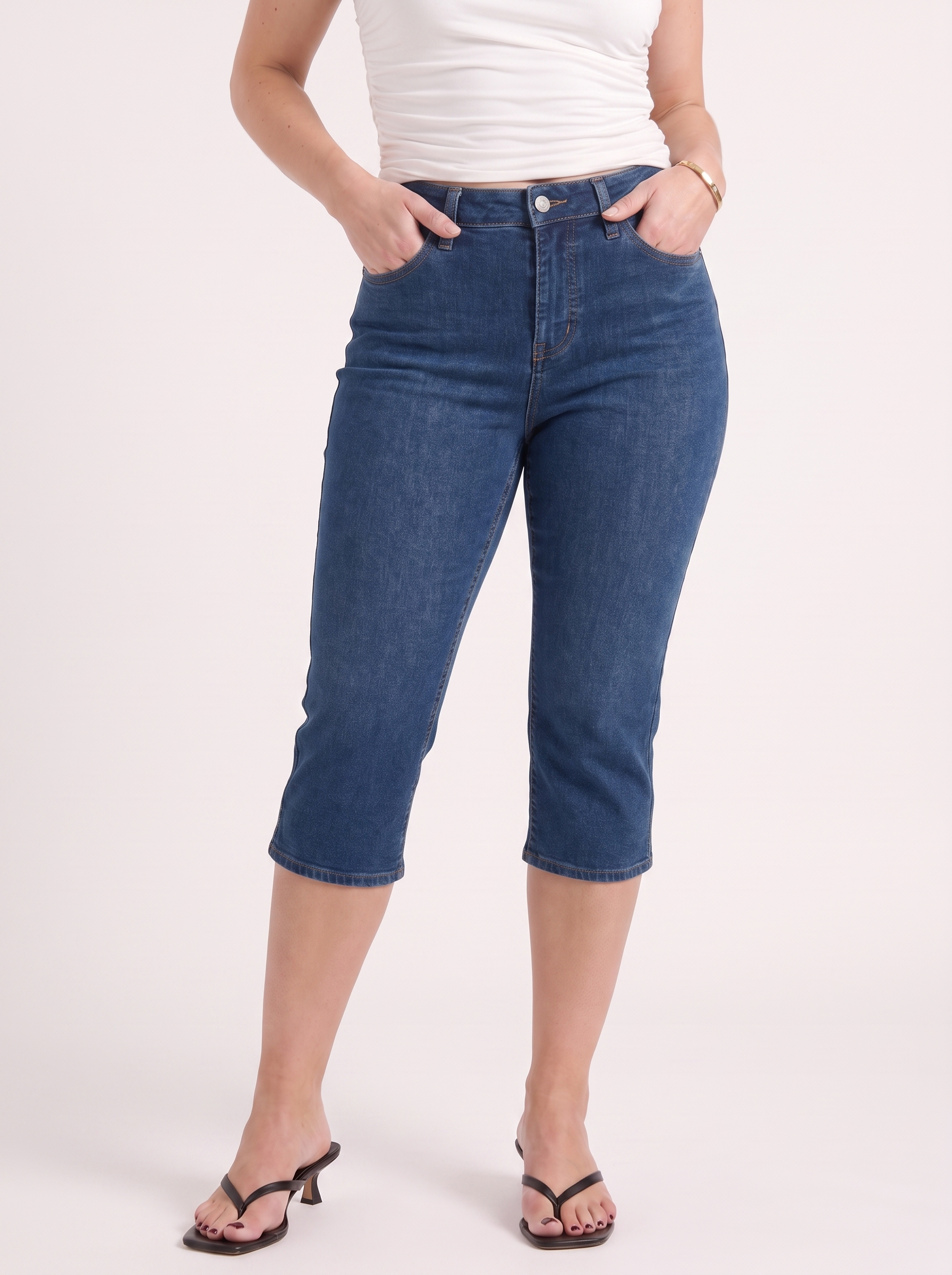 Krystal Caprihose Slim Fit