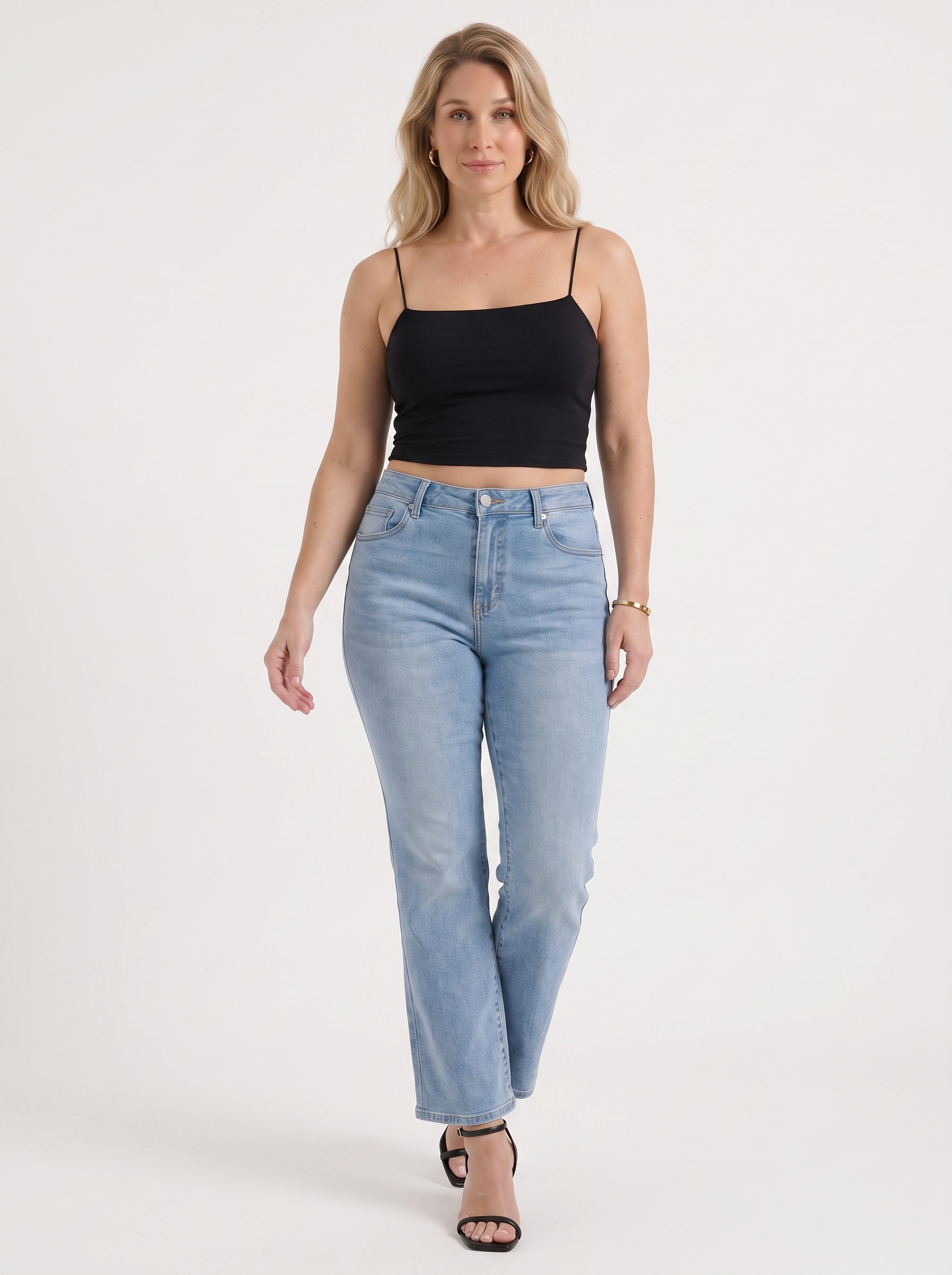 Hermione Spaghettiträger Crop Top
