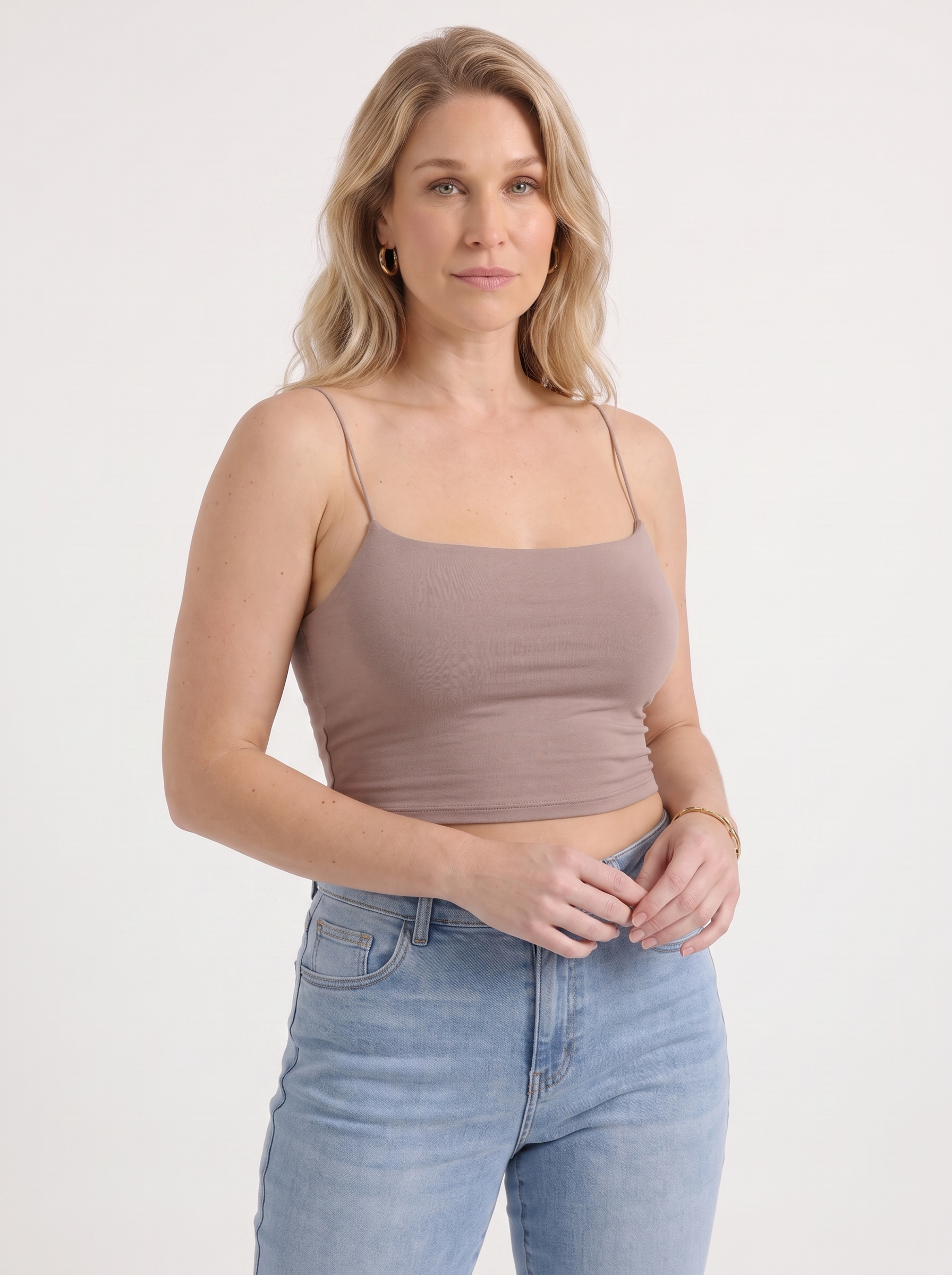 Hermione Spaghettiträger Crop Top