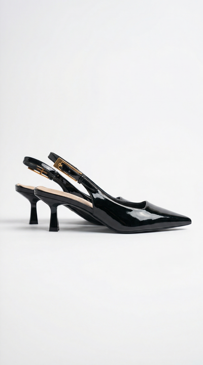 Elizabeth Pumps mit niedrigem Slingback