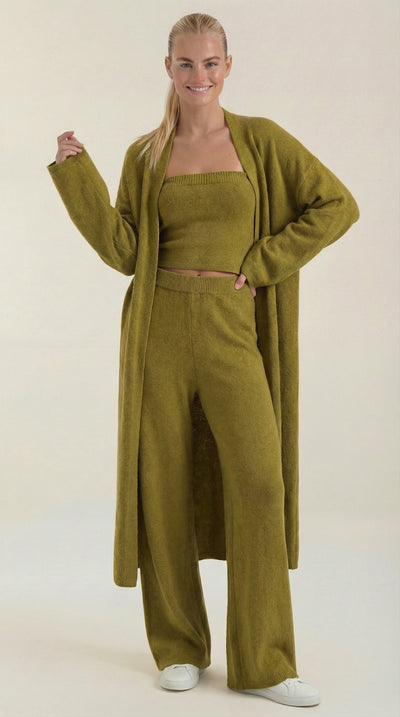 Jeanne Strick-Loungewear-Set
