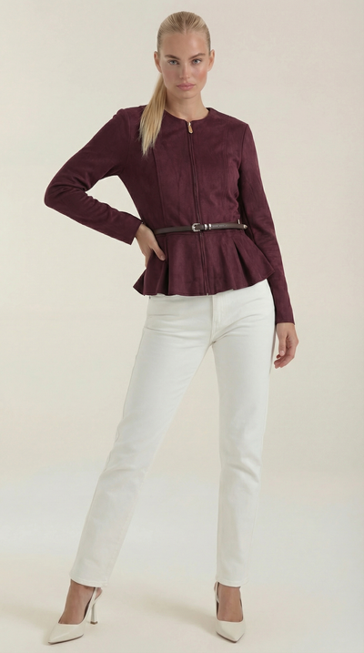 Josie Jacke mit Schößchen