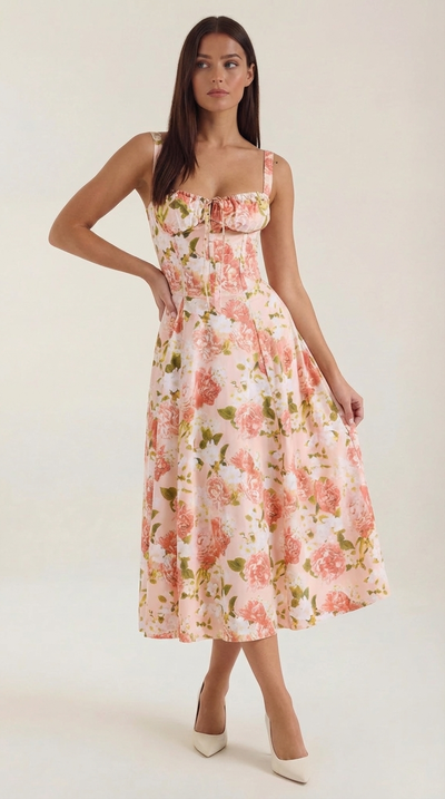 Julia Midi-Sommerkleid