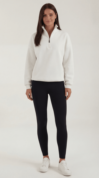 Lori Oversize-Quarter-Zip-Pullover