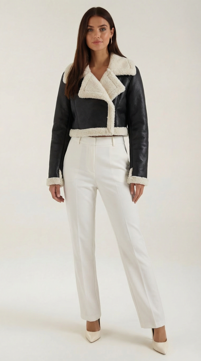 Marie verkürzten Fleecejacke