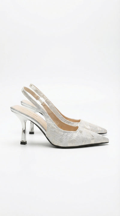 Rachel Spitzensandalen mit Absatz