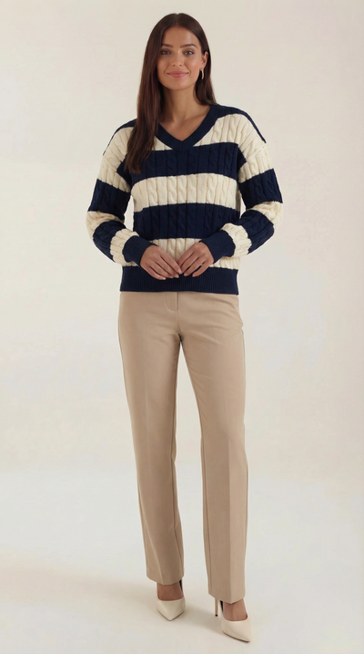 Robin Streifenpullover