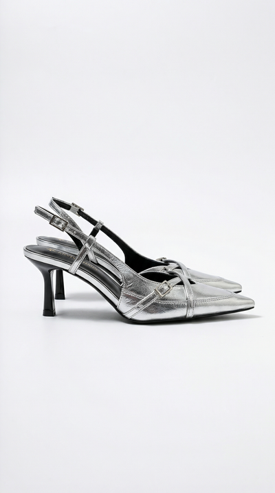 Samantha Slingback-Pumps mit Schnalle