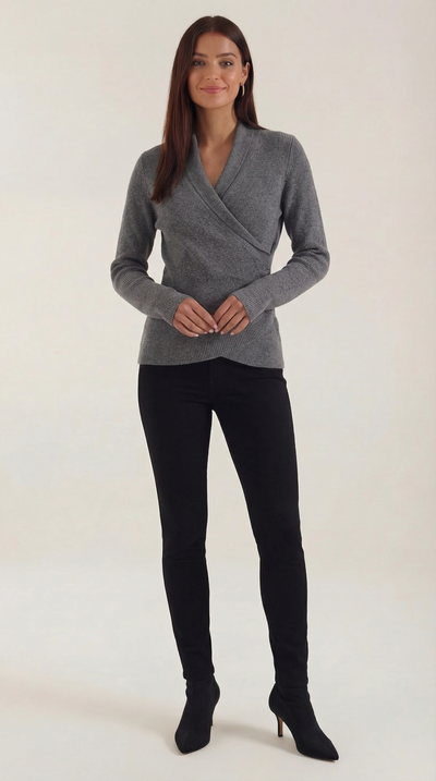 Sara Wickel-Strickpullover