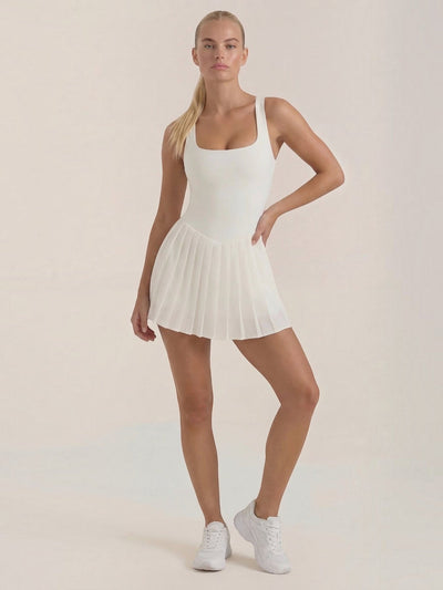 Deirdre Plissiertes Minikleid