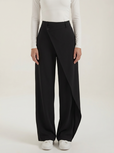 Jean Asymmetrische Hose