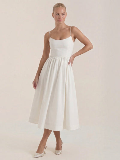 Molly Midi-Trägerkleid