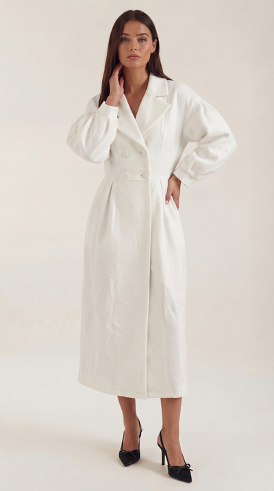 Stephanie Mantel im Blazerschnitt