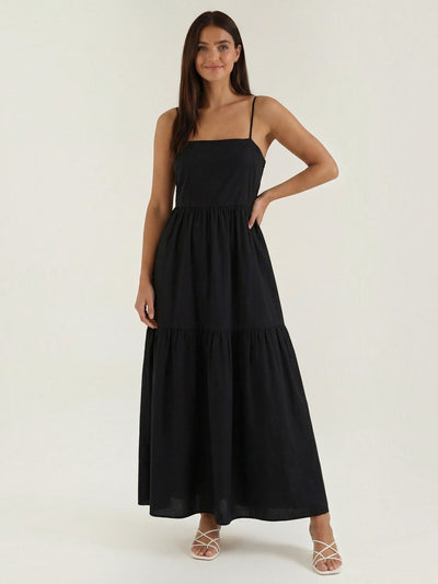 Victoria Rückenfreies Maxikleid